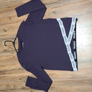 Purple Victoria Sport Sweat shirt. Size Small. Victoria Sport Brand.